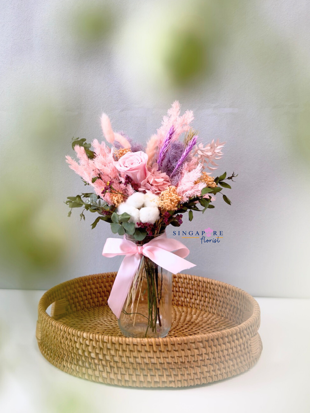 Eco Kampung Dried Blooms Vase