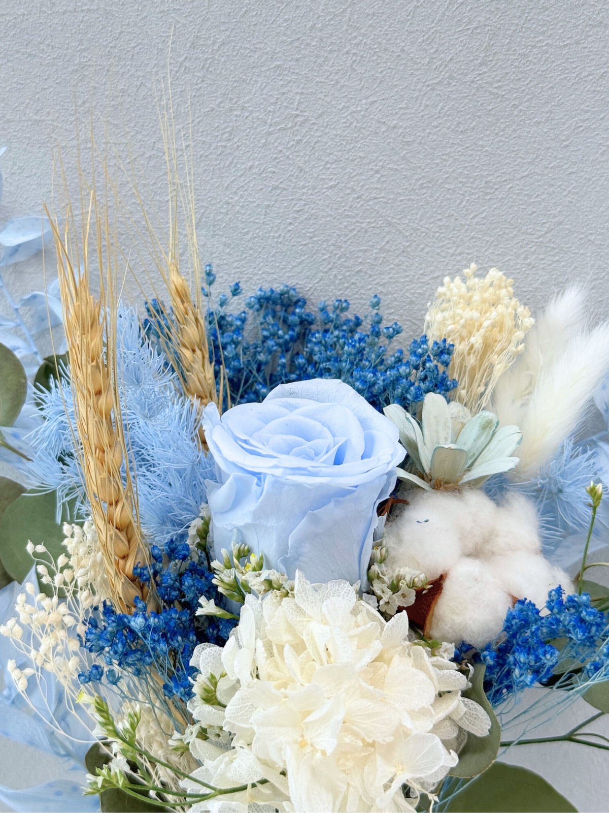 Breezy Bayfront Bridesmaid Bouquet (Blue)