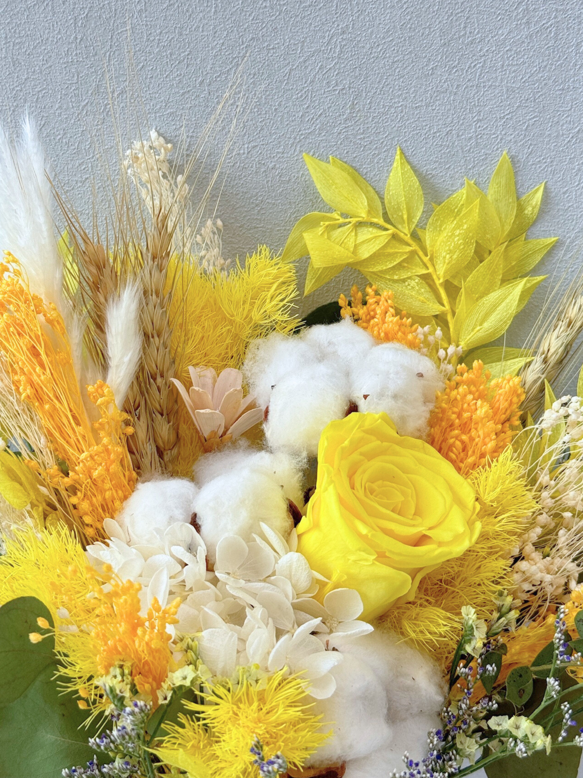 Breezy Bayfront Frontal Bridal Bouquet (Yellow)