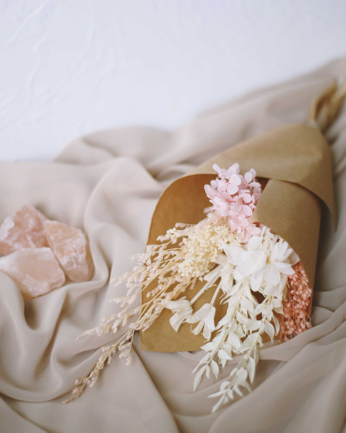 Preserved &amp; Dried Loose Hair Flowers