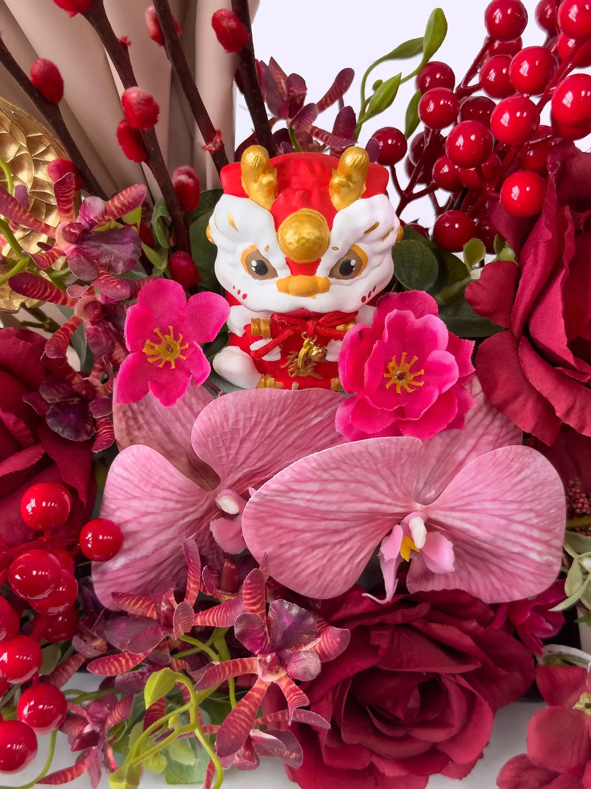 Orchid Lion Bloom (Gong Xi)