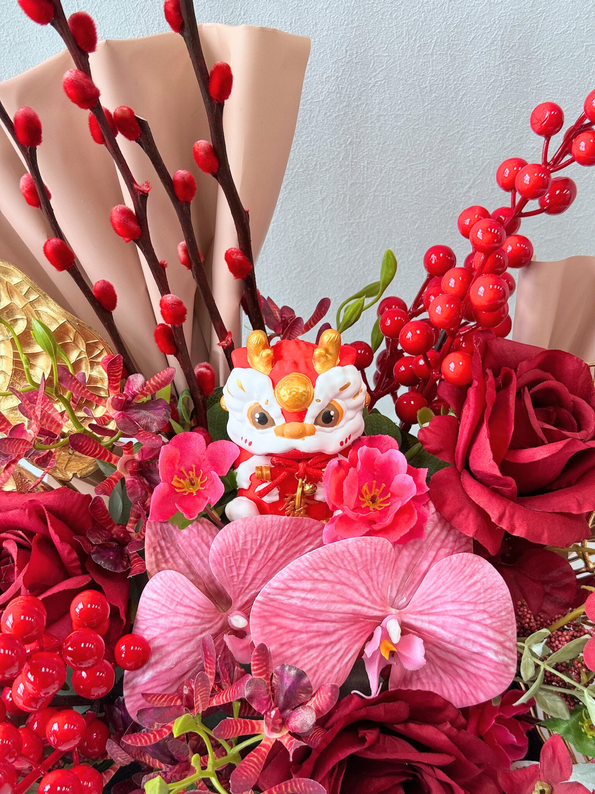 Orchid Lion Bloom (Gong Xi)