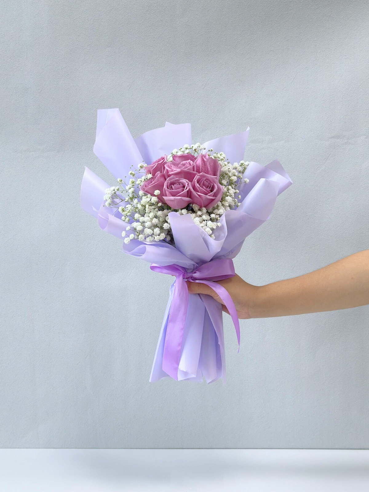 Rosy Raffles (Purple)