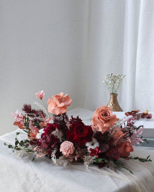 Preserved and Dried Table Centrepiece - Autumn