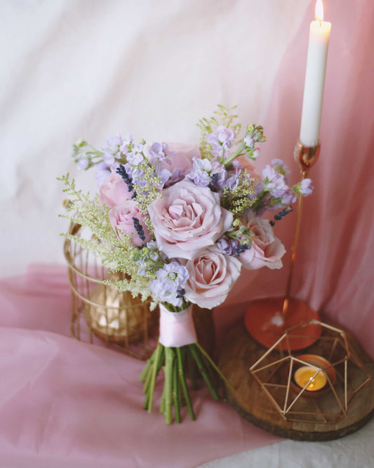 Korean Style Roses Bridal Bouquet