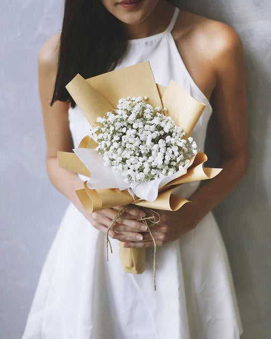 Fresh Baby Breath Bouquet