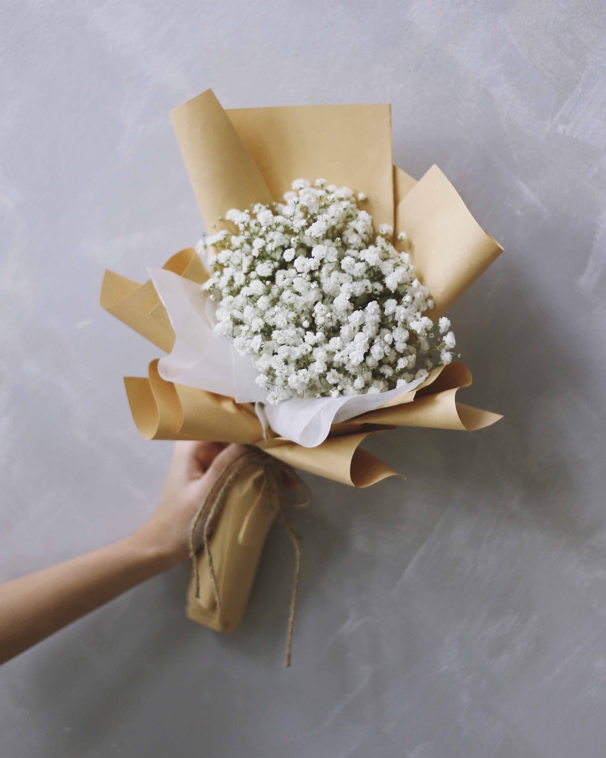 Fresh Baby Breath Bouquet